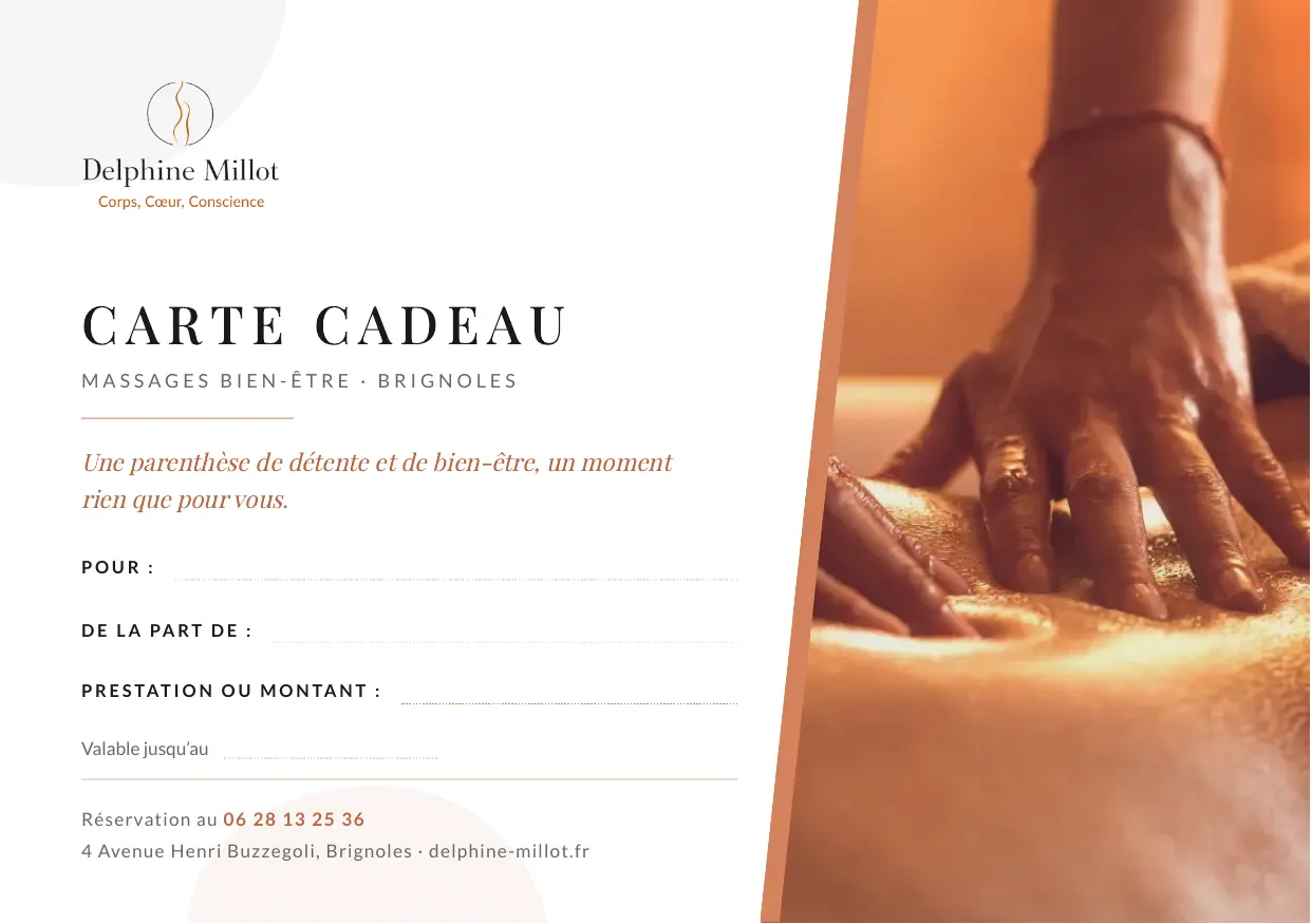 Aperçu de la carte cadeau Delphine Millot